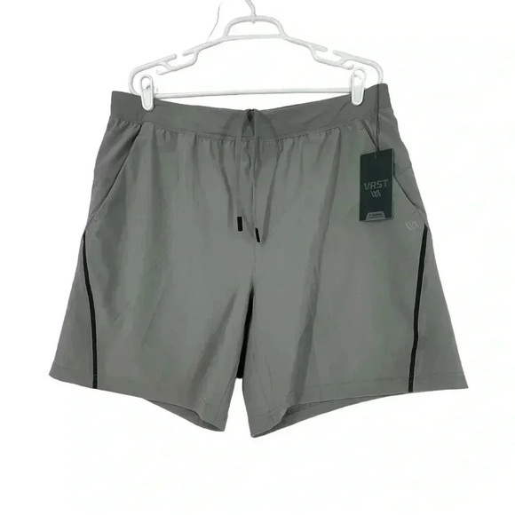 VRST Stealth 7” Lined Shorts Men’s XL Silver Shadow Quick Dry UV Protection NWT - Picture 5 of 14